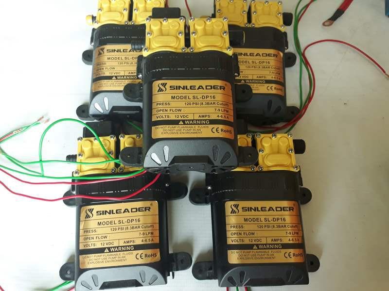 Bơm đôi mini 12v cao cấp
