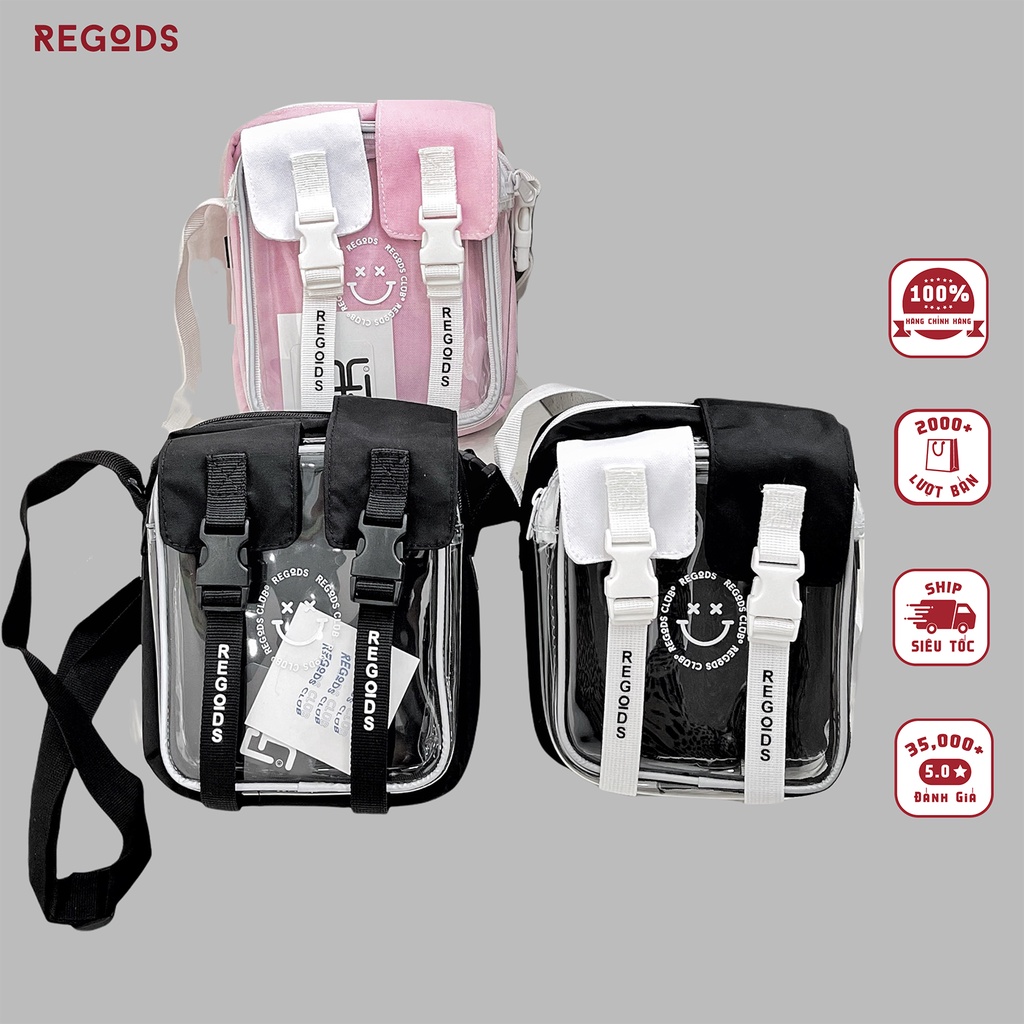 Túi đeo chéo nhỏ SS3 REGODS Unisex ( RGC BAG SS3 )