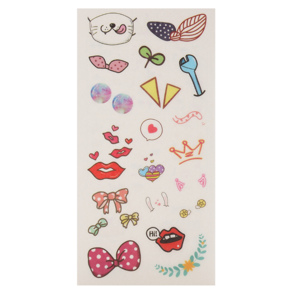 [HCM]Bộ 6 Tấm Sticker Dán Trang Trí - Princess