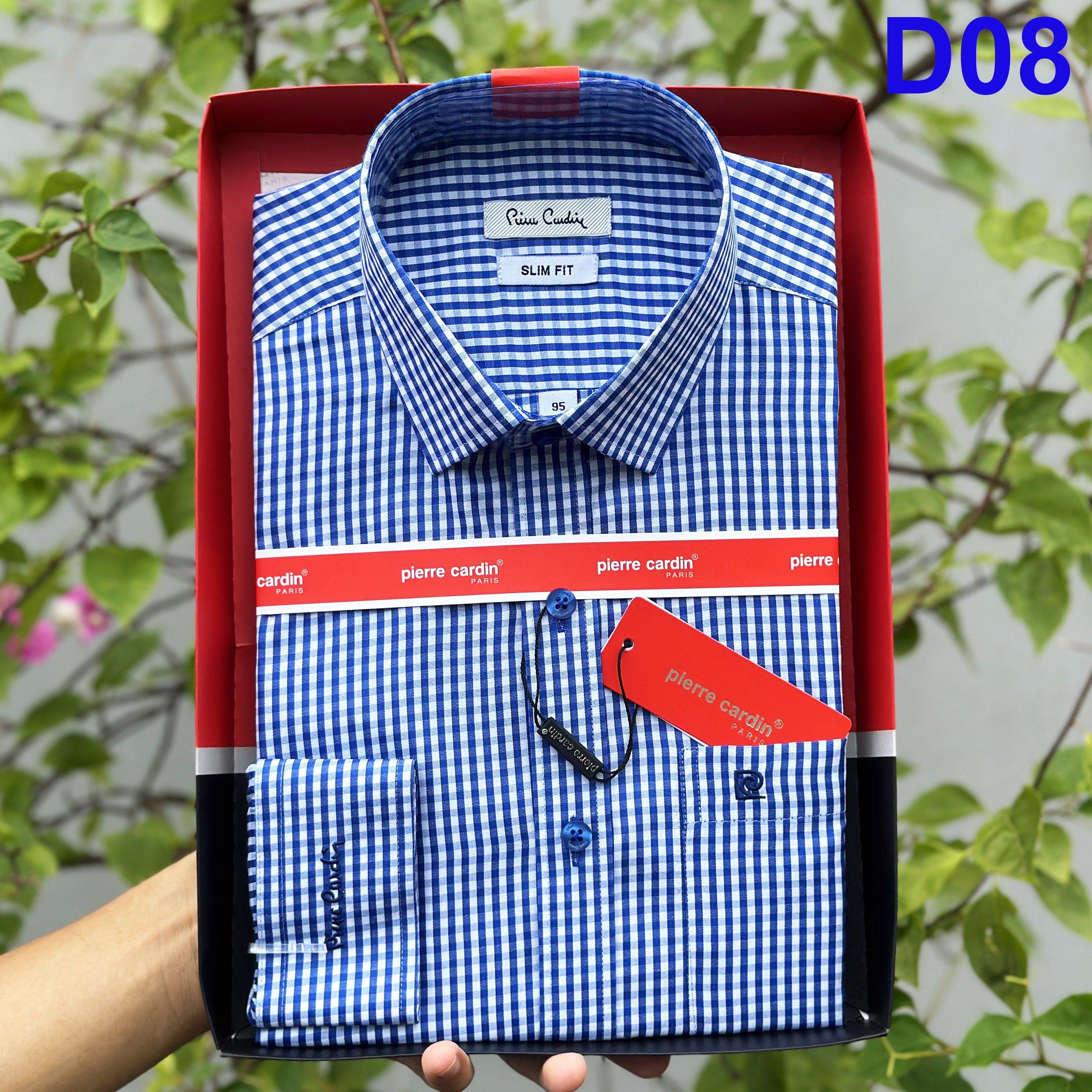 Áo sơ mi nam, sơ mi chính hãng pie 2024 , sơ mi nam pierre cardin chính hãng hàng xuất dư xịn mẫu hàn quốc