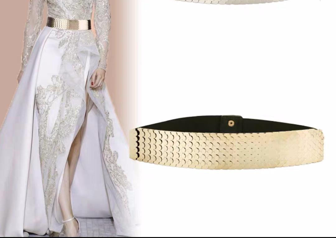 [HCM]Dây nịt nữ đẹp Thắt lưng nữ đầm váy fish belt 5cm