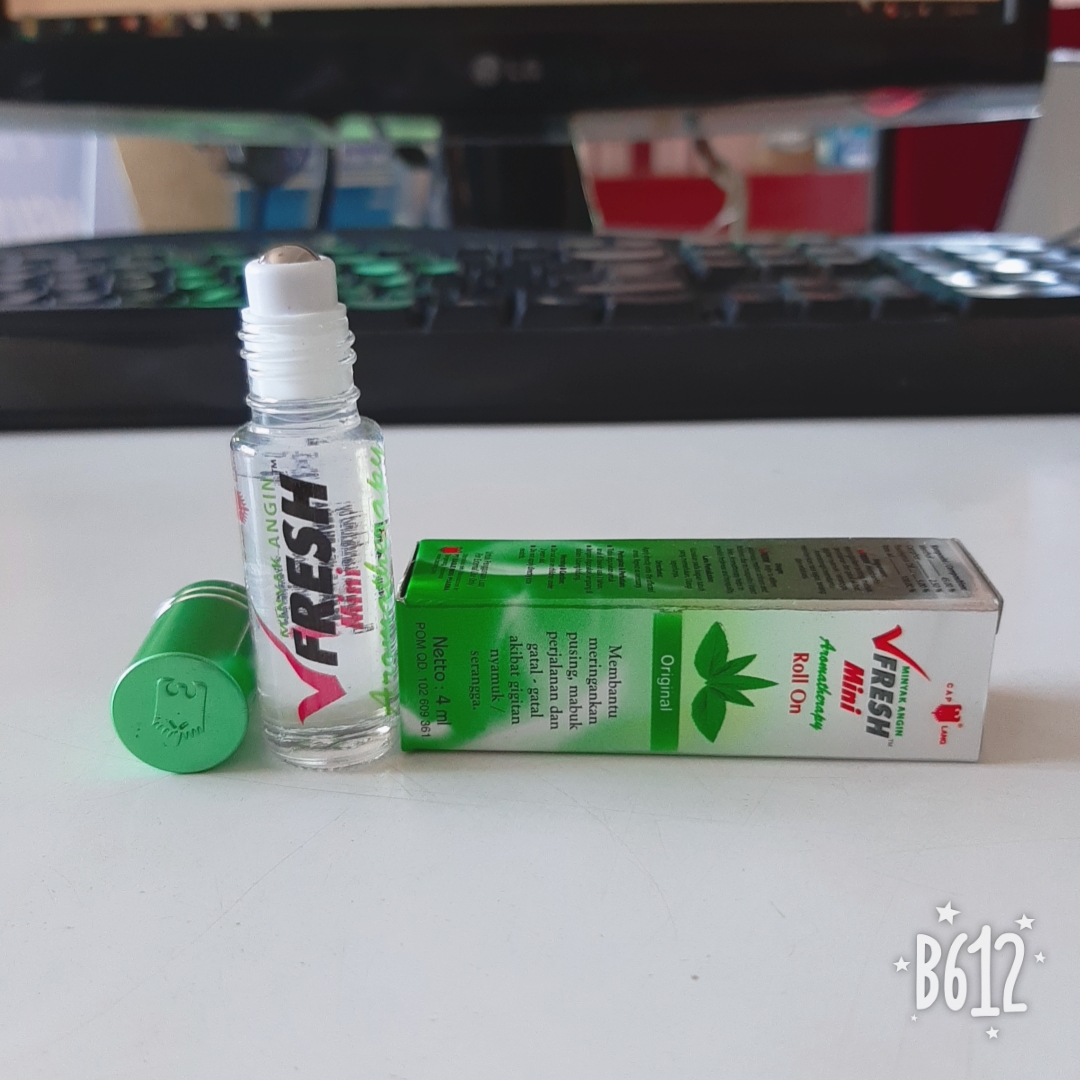 Combo 12 chai dầu gió vfresh hương Bạc hà 4ml