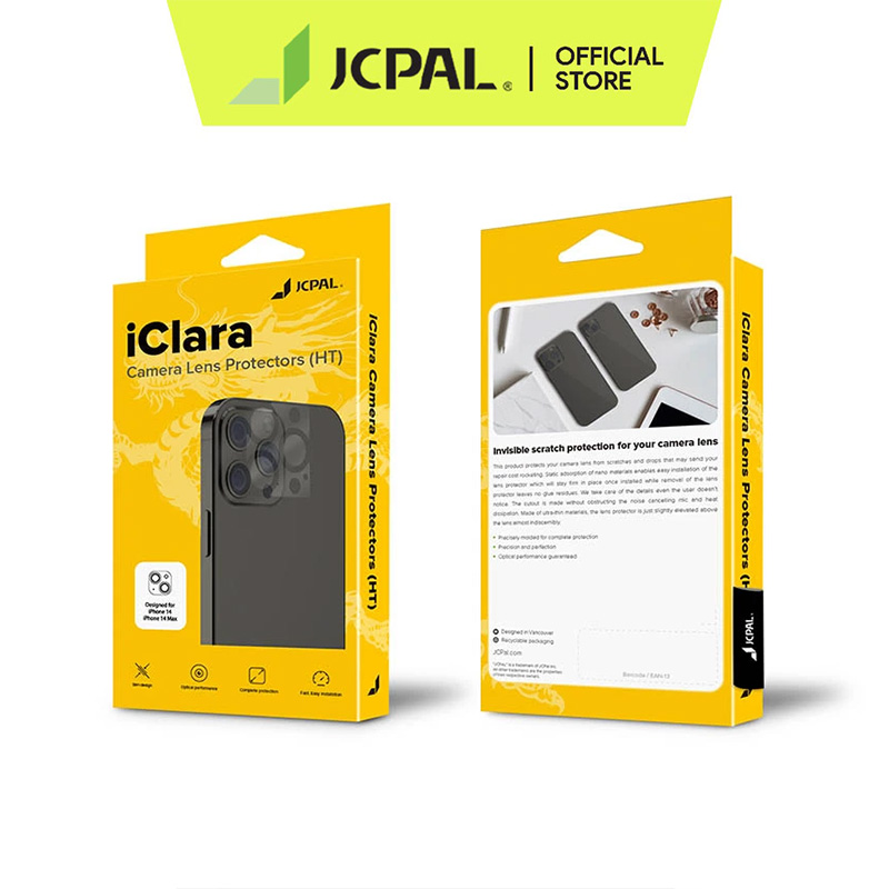 Miếng Dán Camera Iclara JCPAL iP 14 / 14 Plus - 14 Pro / 14 Pro Max