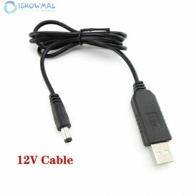 Cáp Chuyển ĐổI USB 5V Sang Jack 5V 9V 12V Jack 5.5 * 2.1MM