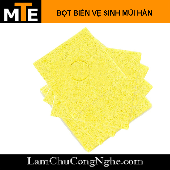 Bọt biển lau mỏ hàn, vệ sinh mũi hàn các loại