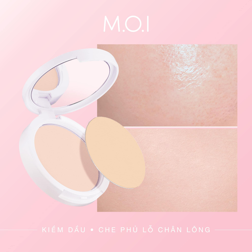 Phấn phủ MOI kiềm dầu Baby Skin Powder 10g
