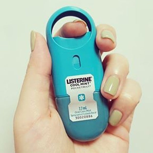 Xịt thơm miệng Listerine Coolmint Pocketmist chai 7.7ml/ Mỹ