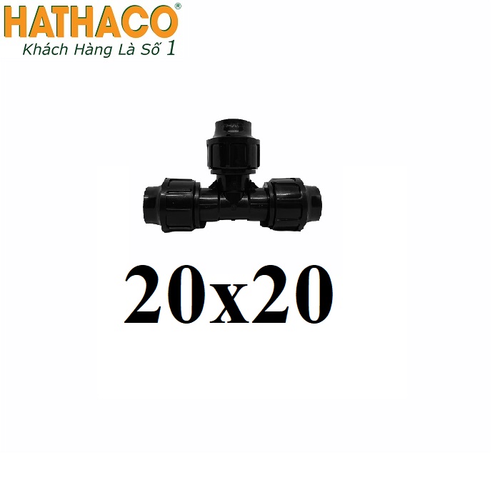 Tê Đều 20 HATHACO Dùng Chia Nhánh Ống HDPE