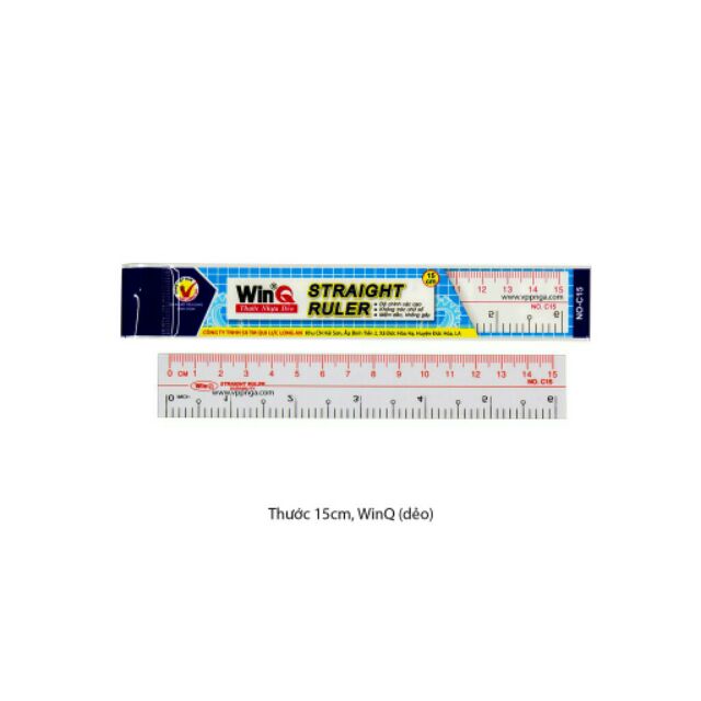 [HCM]2 cây Thước dẻo win 15cm 20cm 30cm