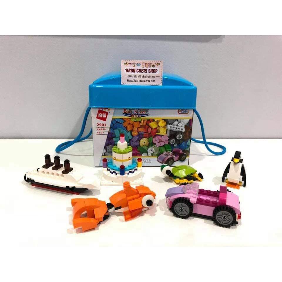 Bộ xếp hình Lego 460 chi tiết