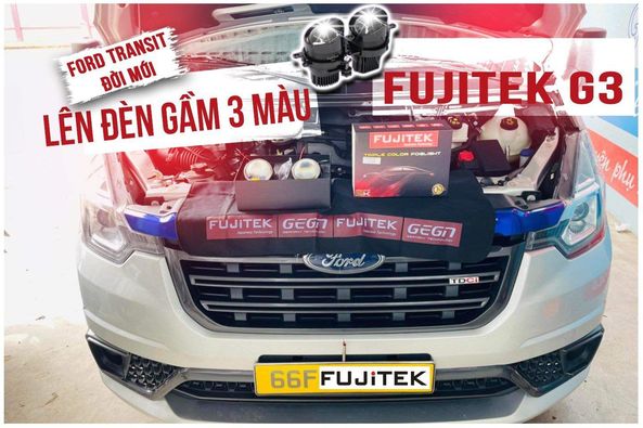 Bi gầm Led Ford Transit Fujitek 3.0 inch