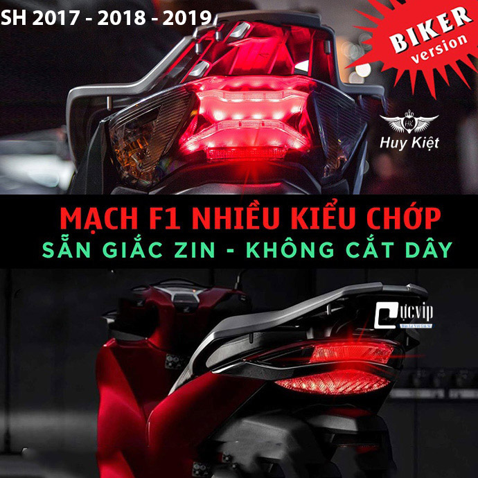 Mạch Nháy Đèn Hậu F1 Cho SH 2017 - 2019 Lắp Như Zin MS3533