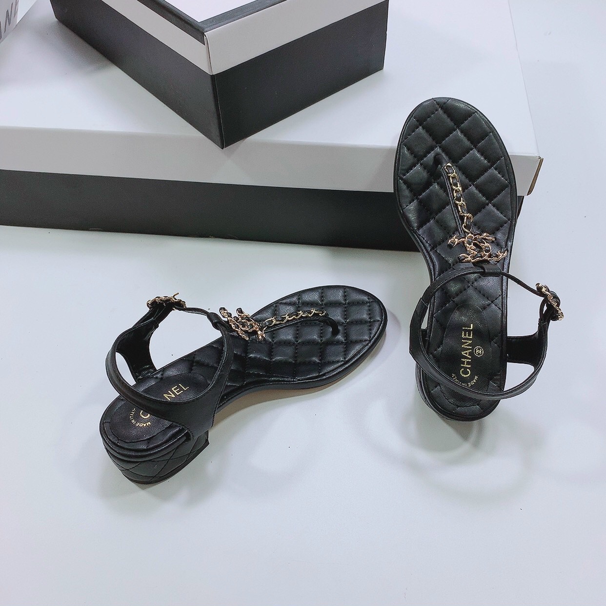 Sandal xỏ ngón 3p chuẩn hàng supp