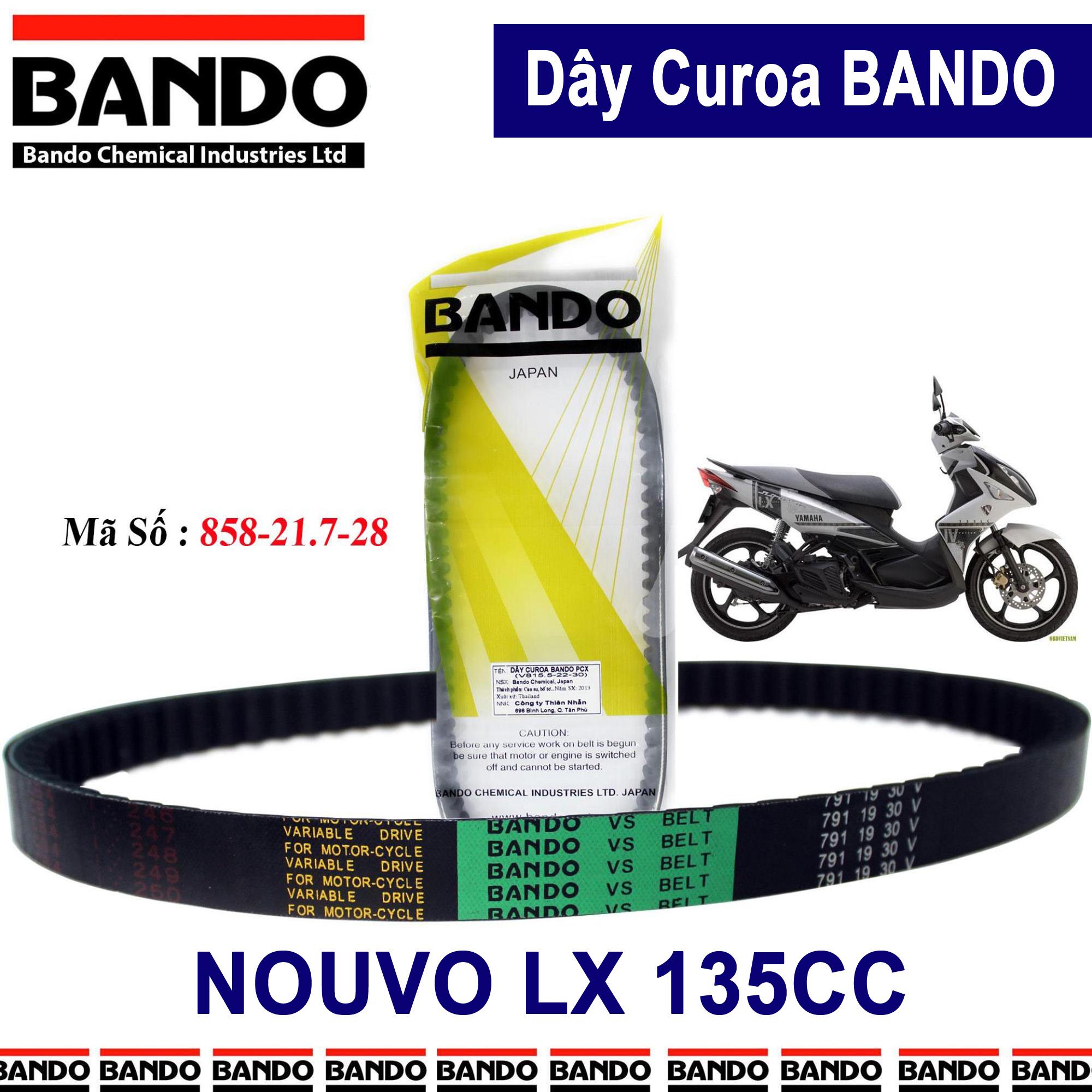 Dây curoa NOUVO LX 135CC - BANDO THÁI LAN