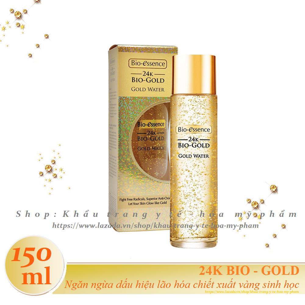 [HCM]Bio-essence - Nước dưỡng chiết xuất vàng sinh học 24k Bio- Gold 150 ml