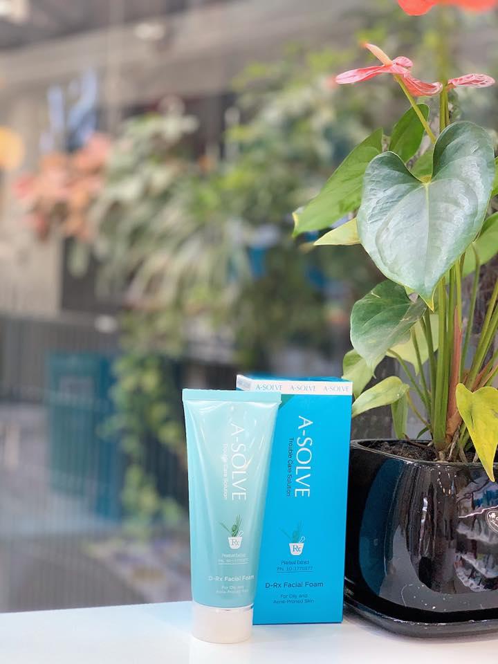 SỮA RỬA MẶT DÀNH CHO DA DẦU VÀ DA MỤN SKINLOVERS A-SOLVE