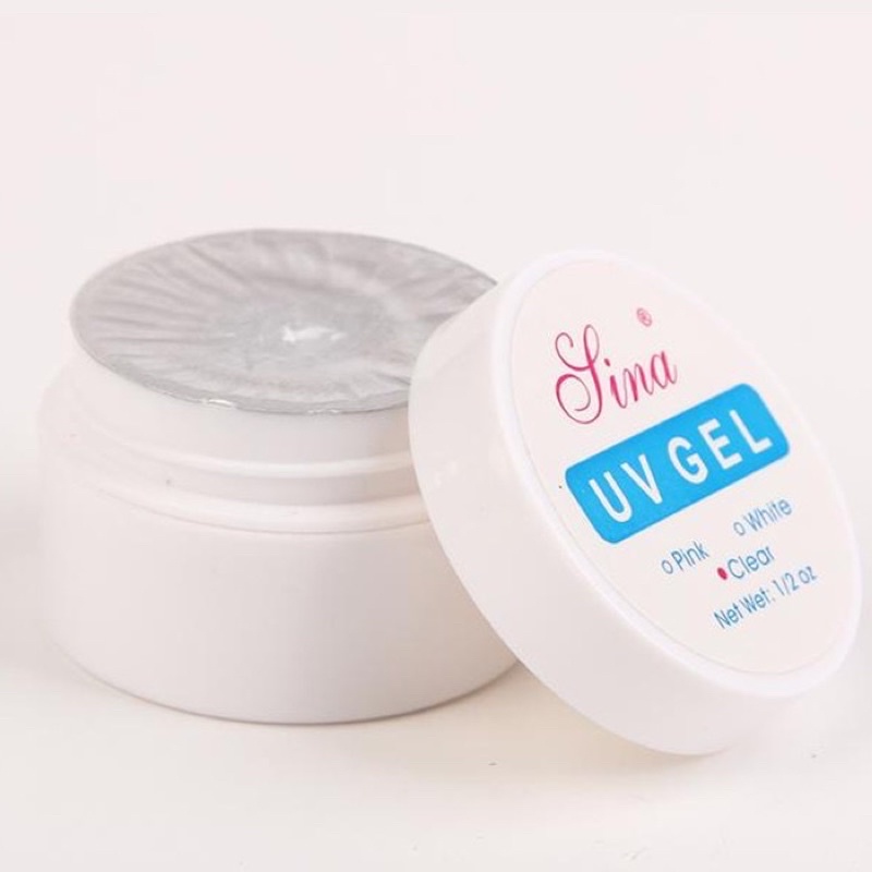 g.el đắp Sina hũ nhỏ(màu trong) dùng ẩn g.el,đắp móng