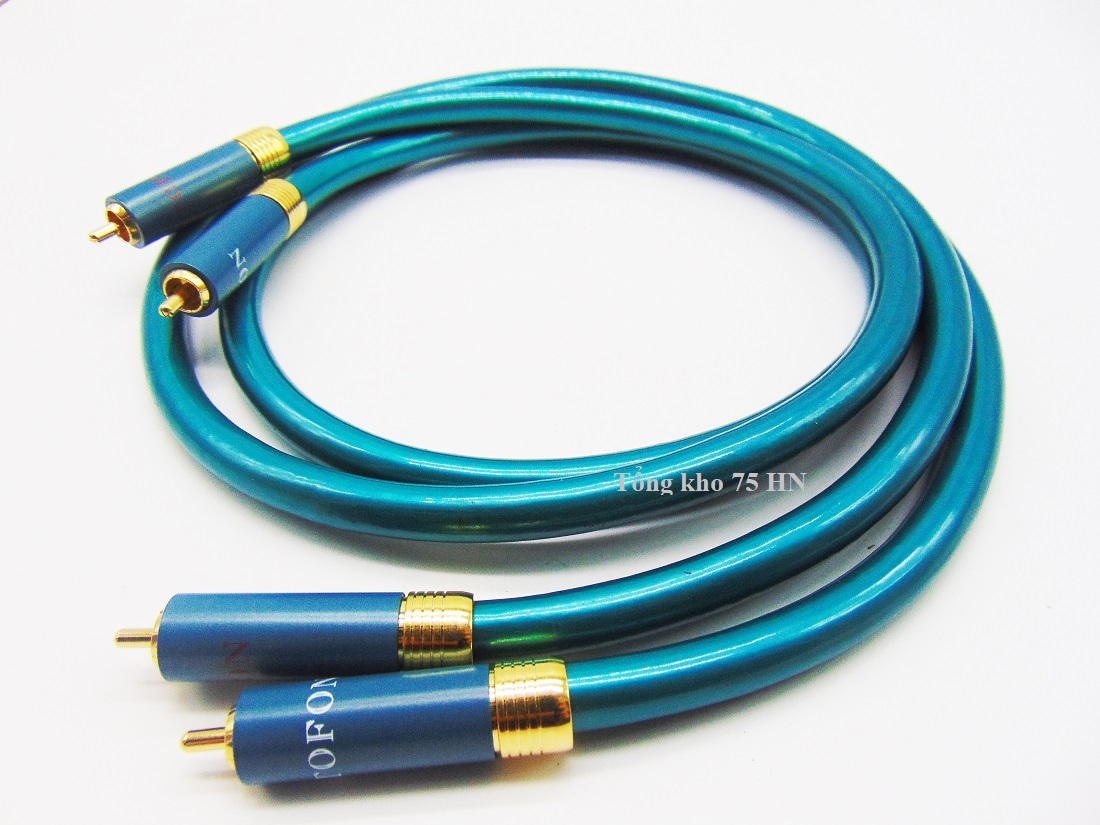 01 CẶP DÀI từ 0.5M DÂY TÍN HIỆU ÂM THANH ORTOFON 8NX - DÂY AV CAO CẤP
