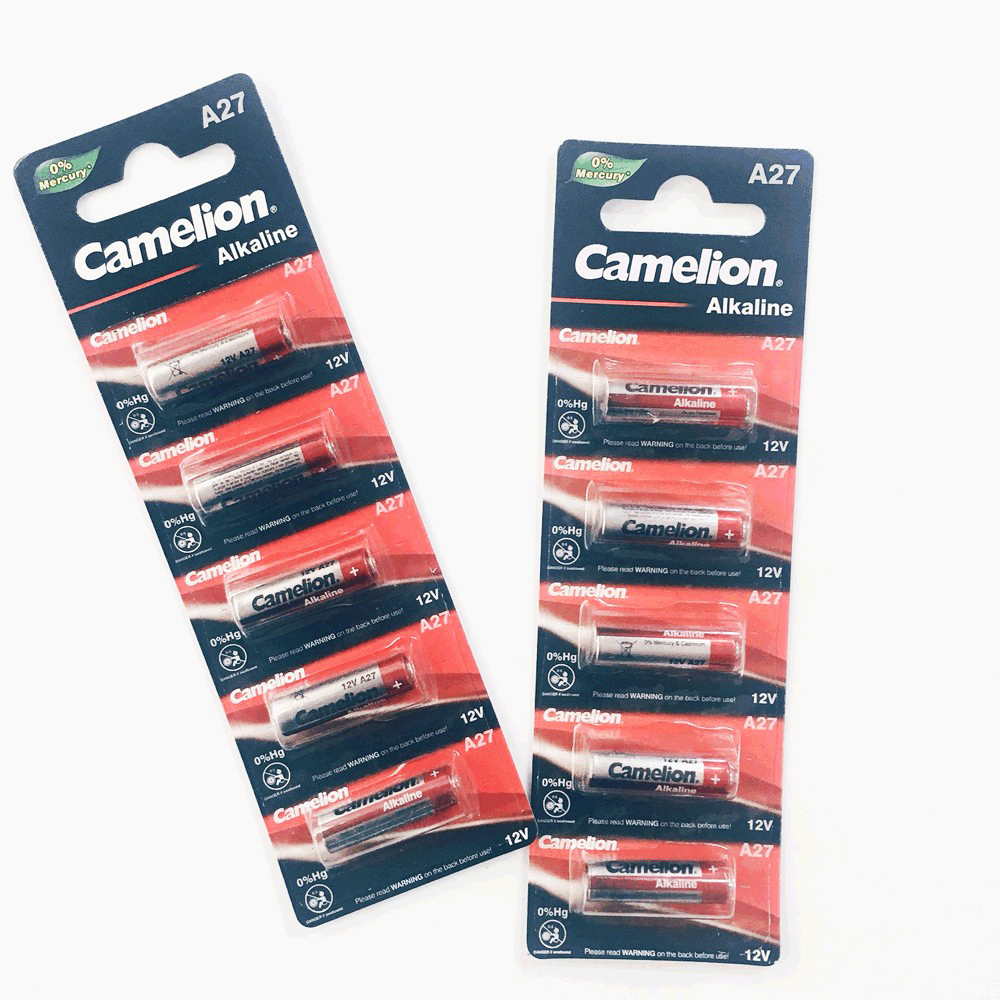 Combo 2 viên pin A27 Camelion Alkaline 12V
