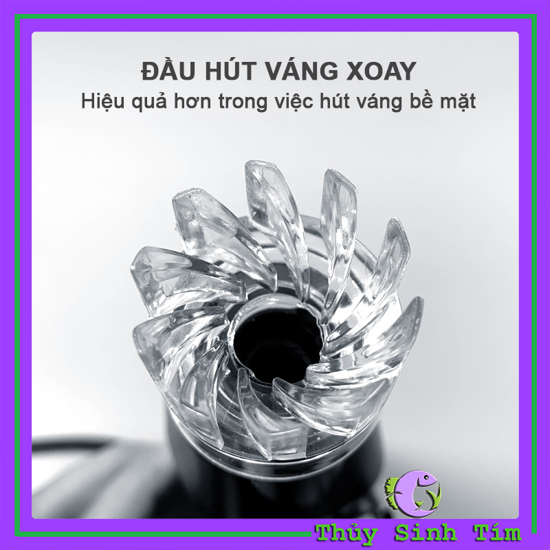 Máy Lọc Váng Marine - Đầu Hút Xoay