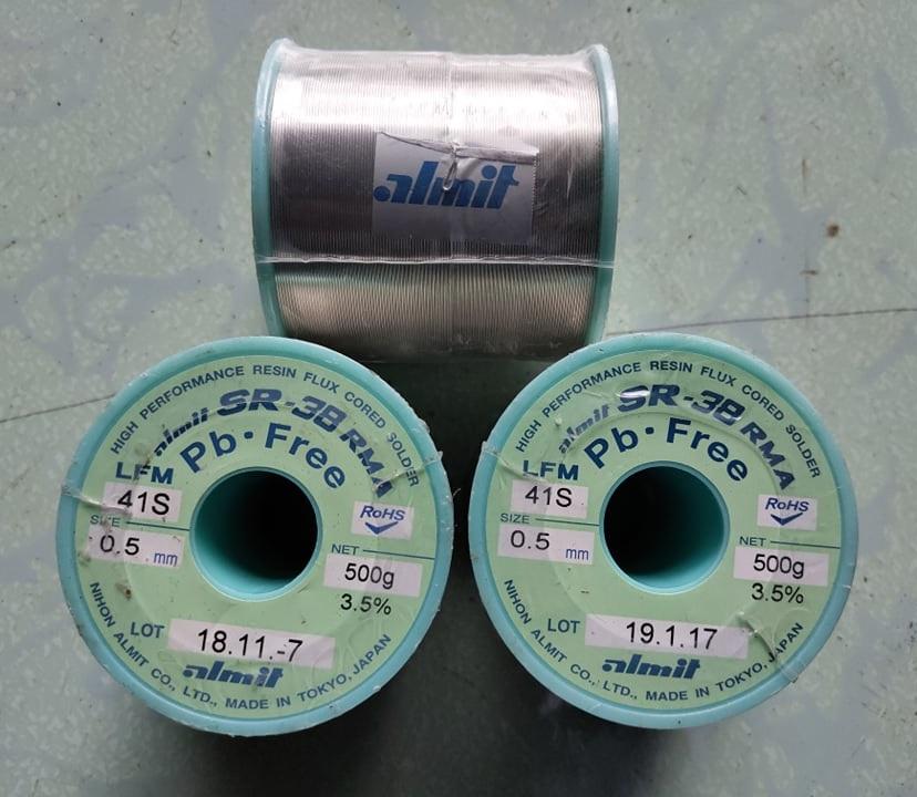 Cuộn thiếc hàn không chì 500g