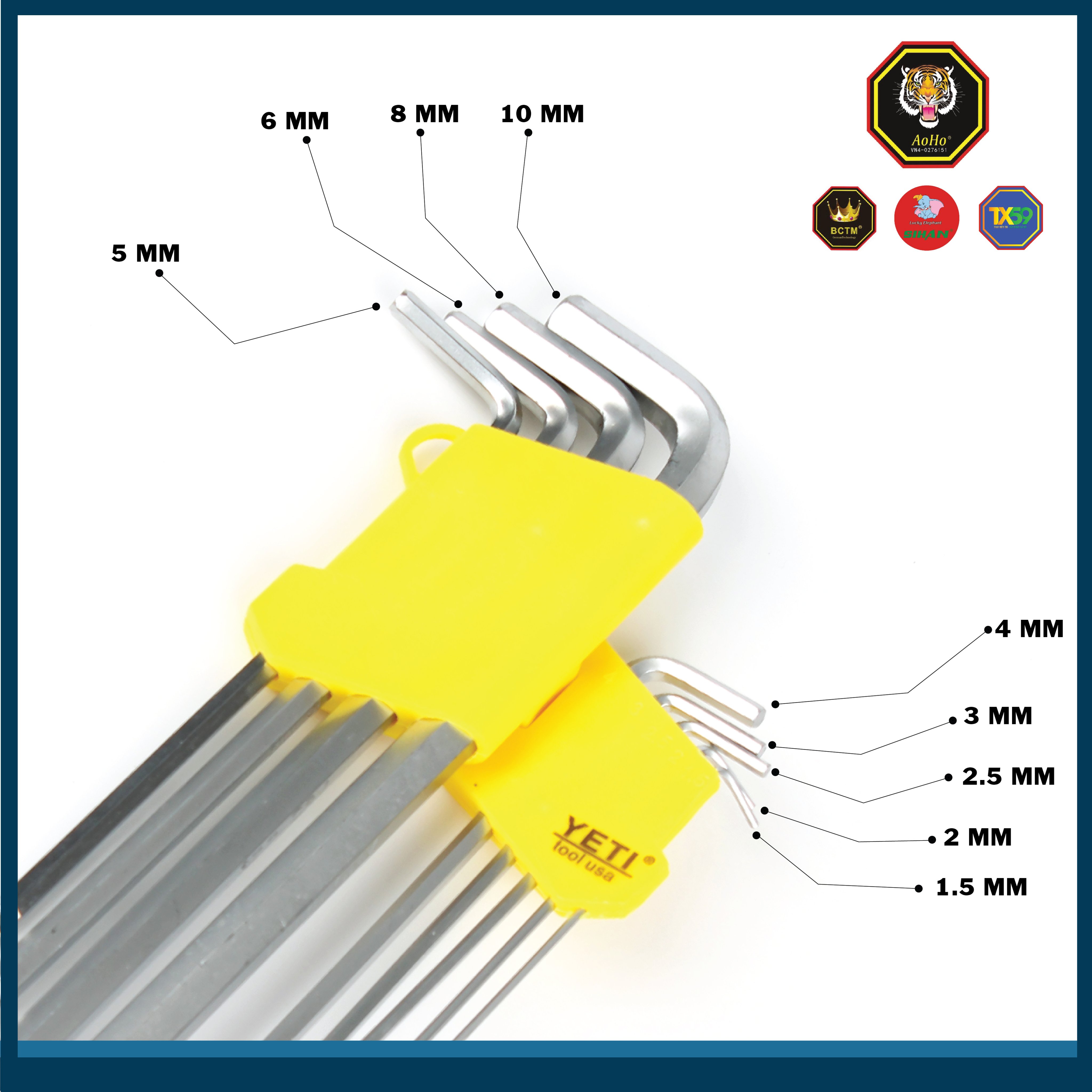 Bộ Lục Giác Bi YETI