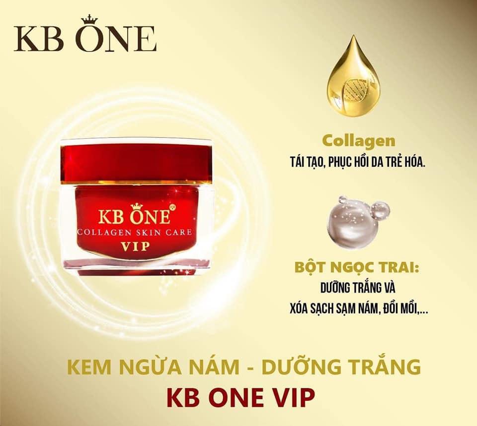 Kem Kbone Vip Đỏ hộp 15g ngừa nám dưỡng trắng