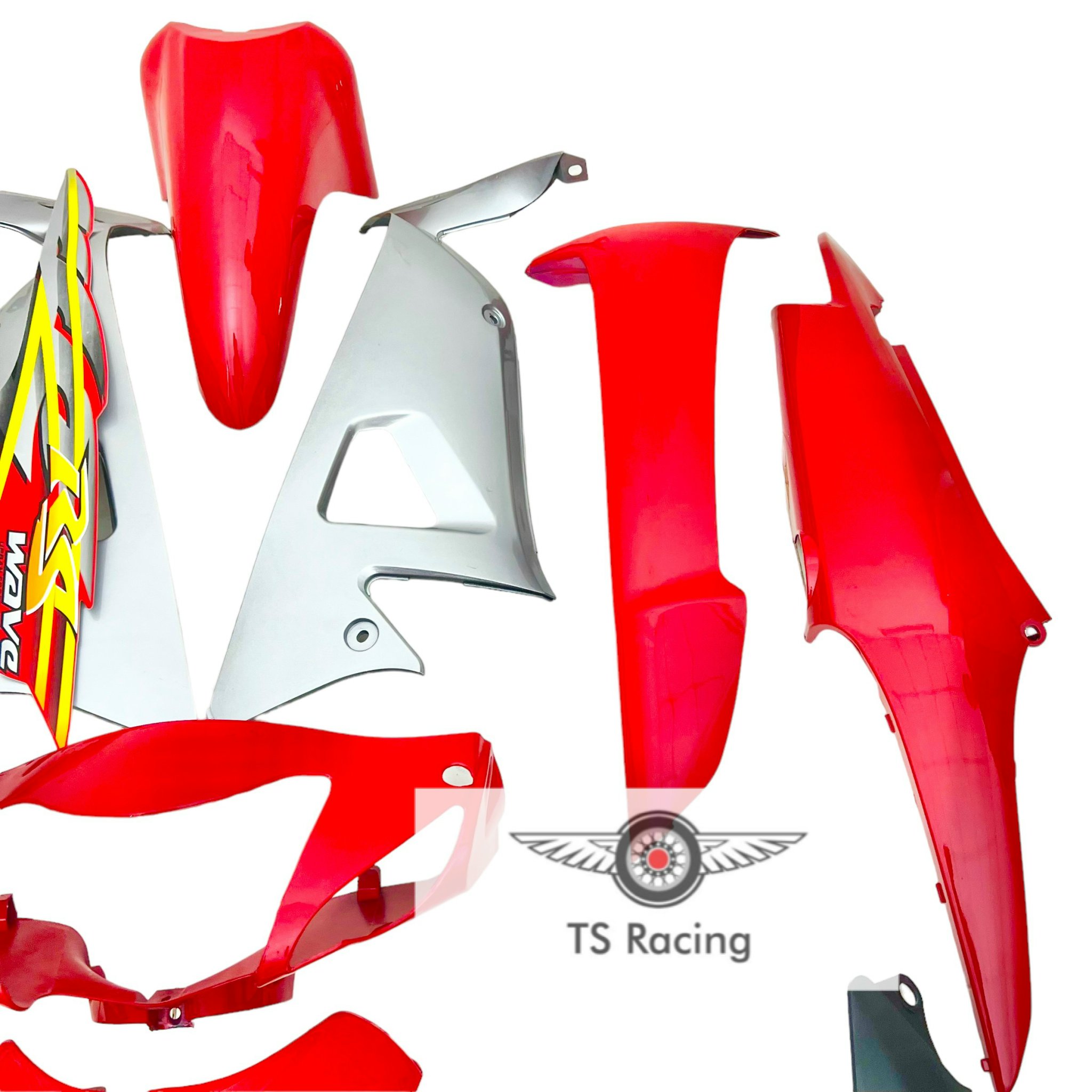 Dàn áo wave rs đỏ - tặng team 3 lớp