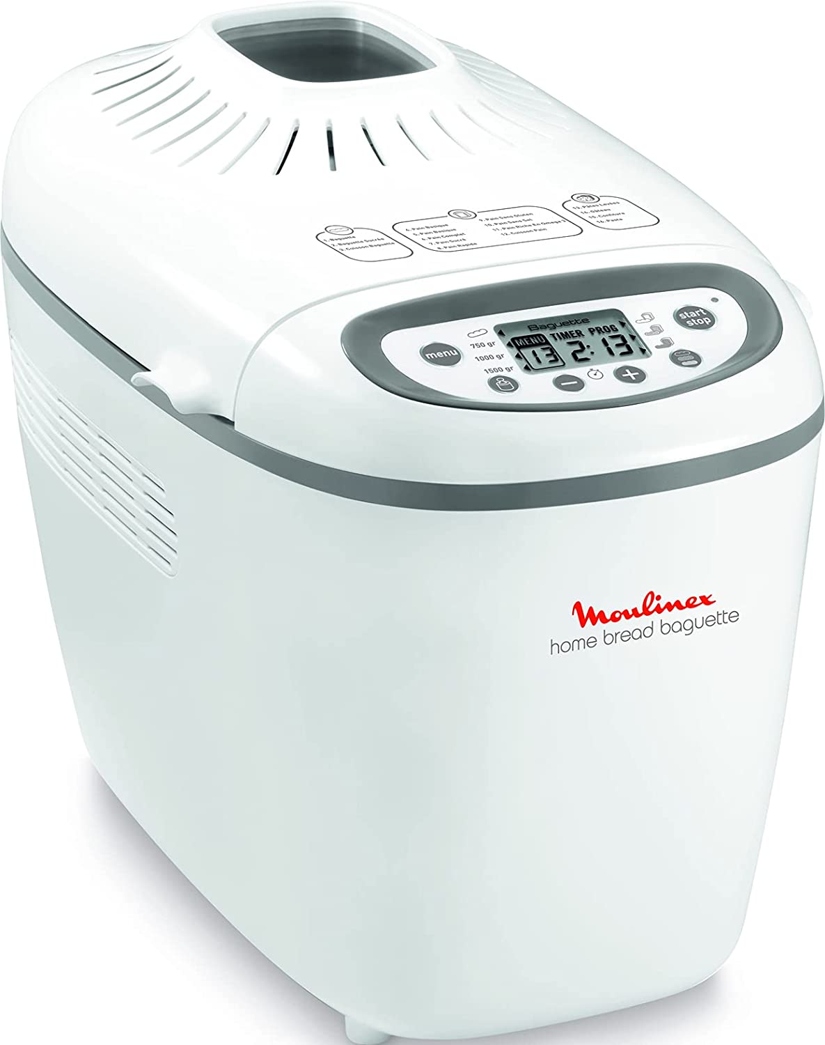 Máy làm bánh mì tự động moulinex ow6101, 16 chương trình