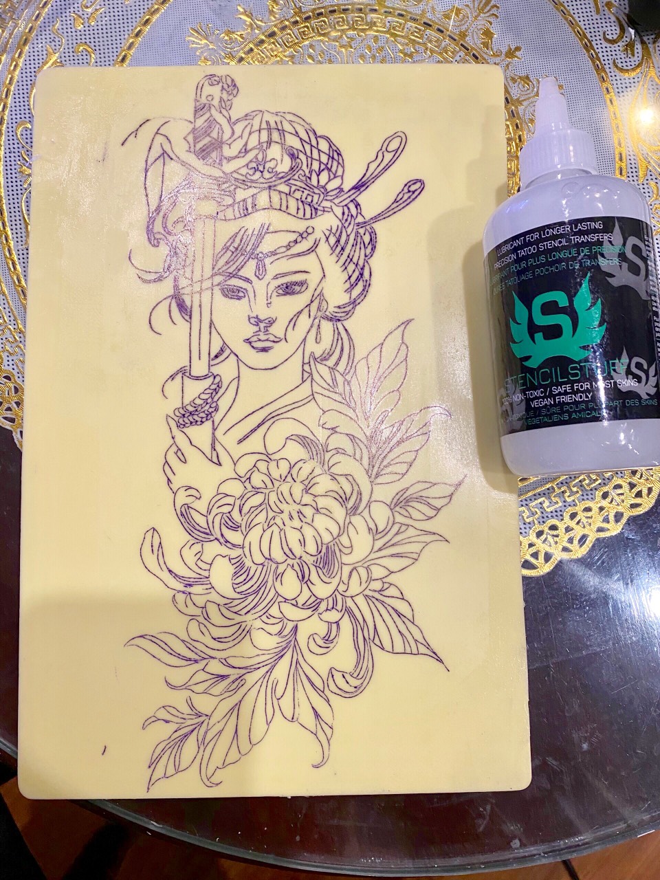Da tập xăm A4 💗Freeship💗 Hỗ trợ ae tập xăm tattoo thẩm mỹ.