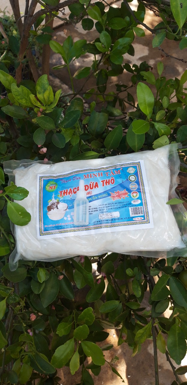 Thạch dừa thô bến tre 1kg+ hương dừa
