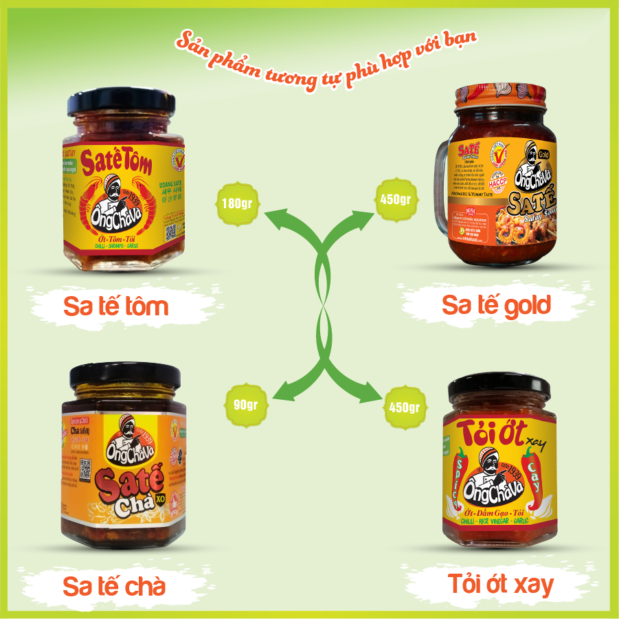 Sa tế Ông Chà Và 500gr (Hũ LG)