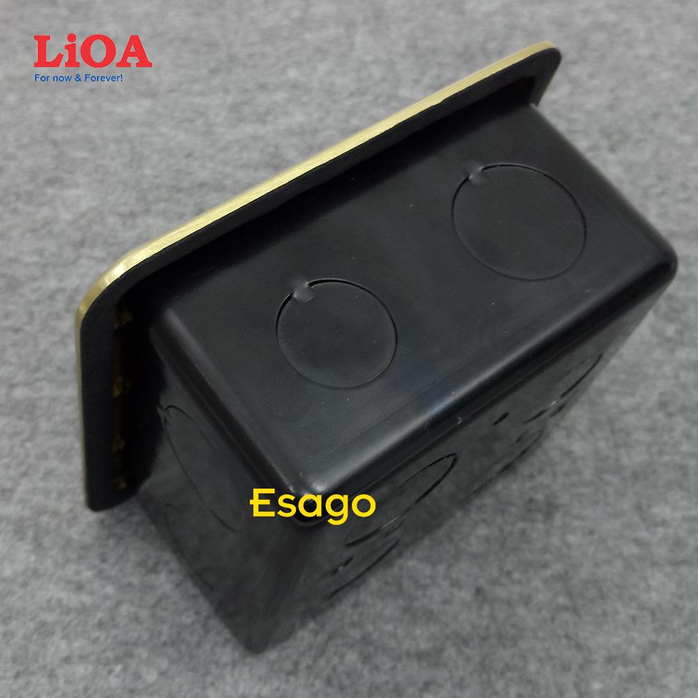 Ổ cắm âm sàn loại vuông LiOA