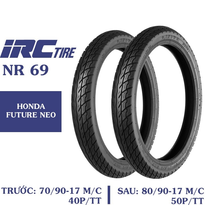 Lốp xe máy Inoue (IRC) có săm cho Honda Future Neo, Wave RS