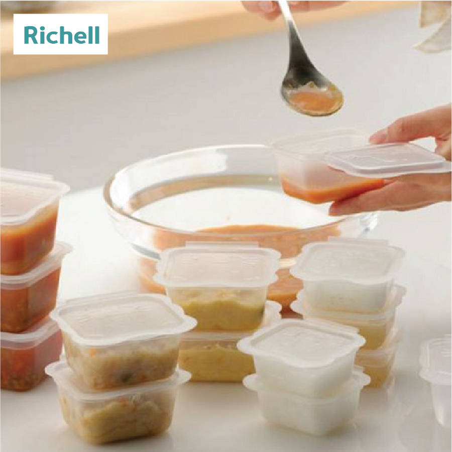 BỘ HỘP TRỮ THỨC ĂN DẶM RICHELL (50ML-10C)