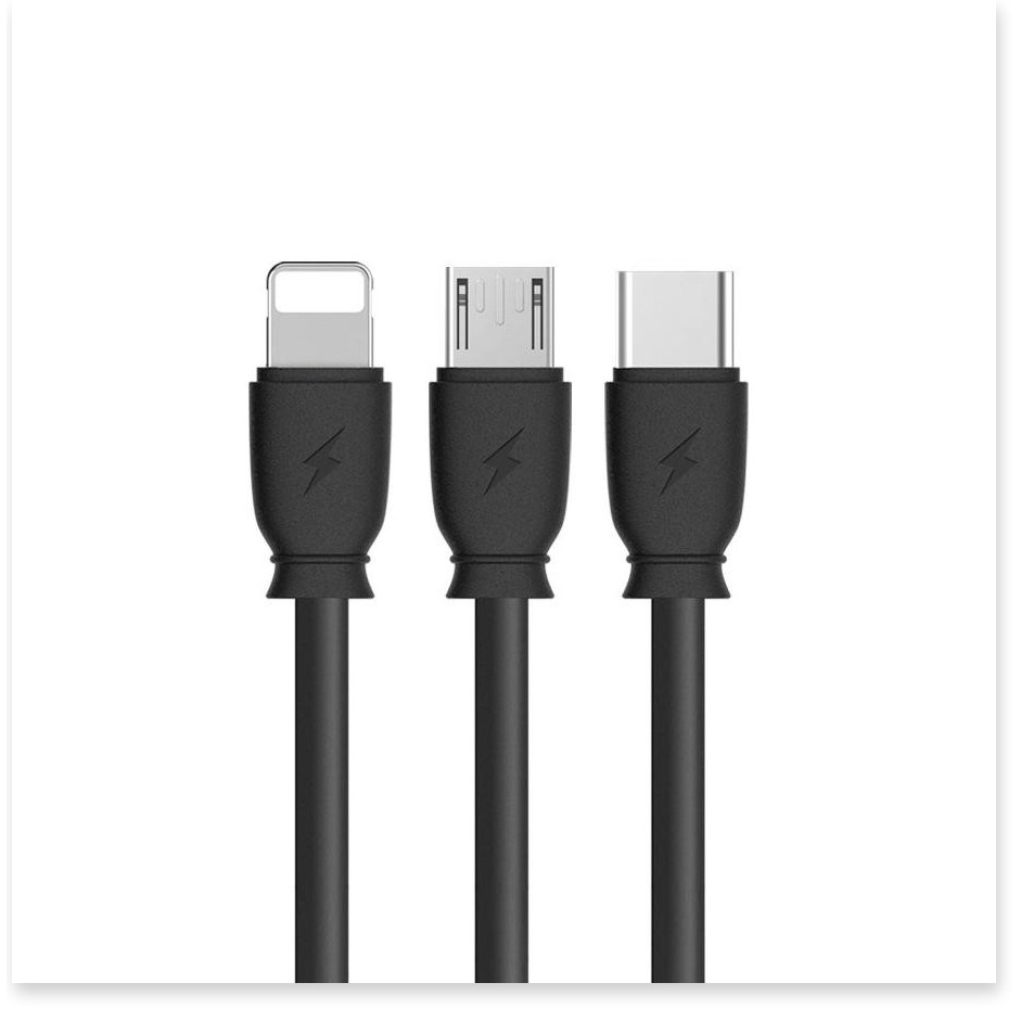 Cáp sạc nhanh Remax RC134 phiên bản Type C, Lightning, Micro