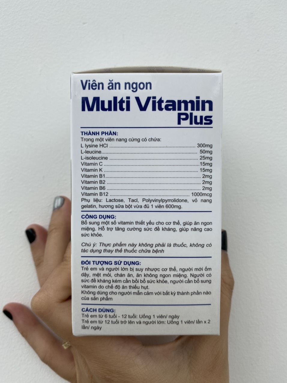 Viên uống hỗ trợ tăng cân Multi Vitamin Plus