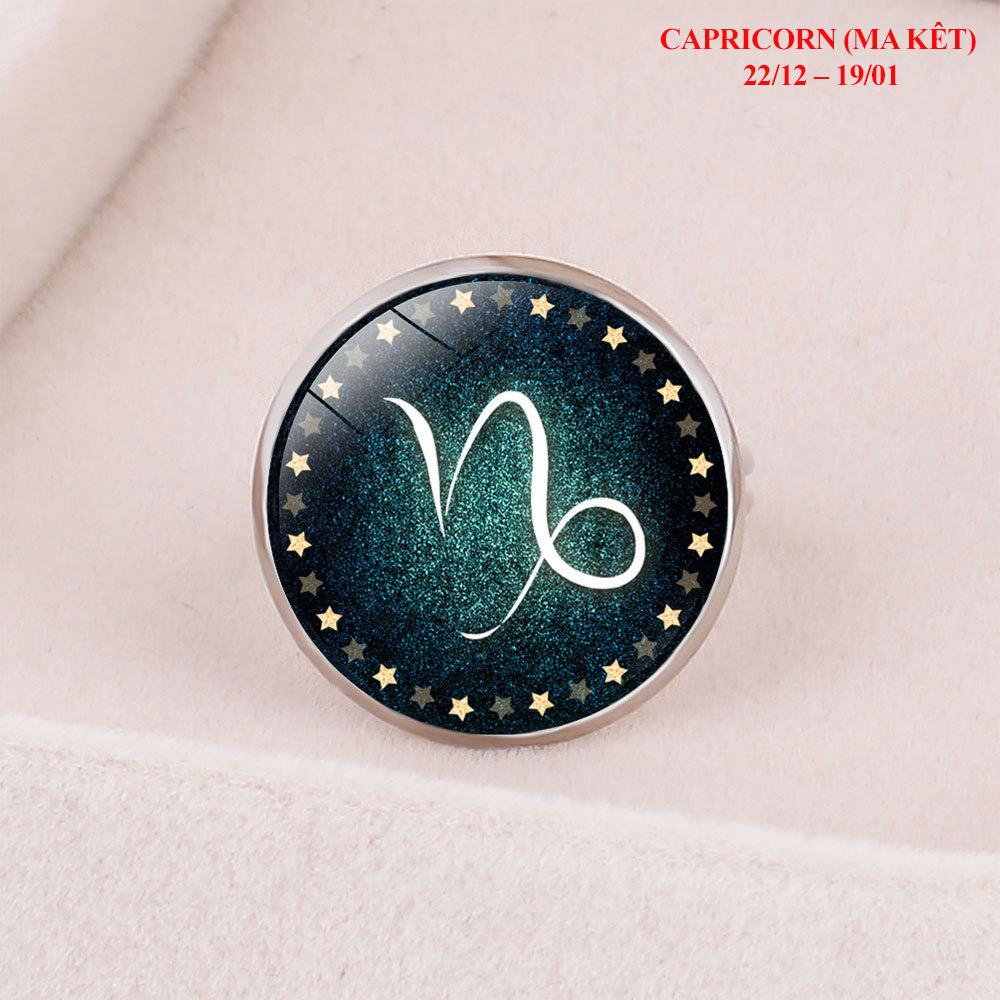 Nhẫn biểu tượng 12 cung hoàng đạo