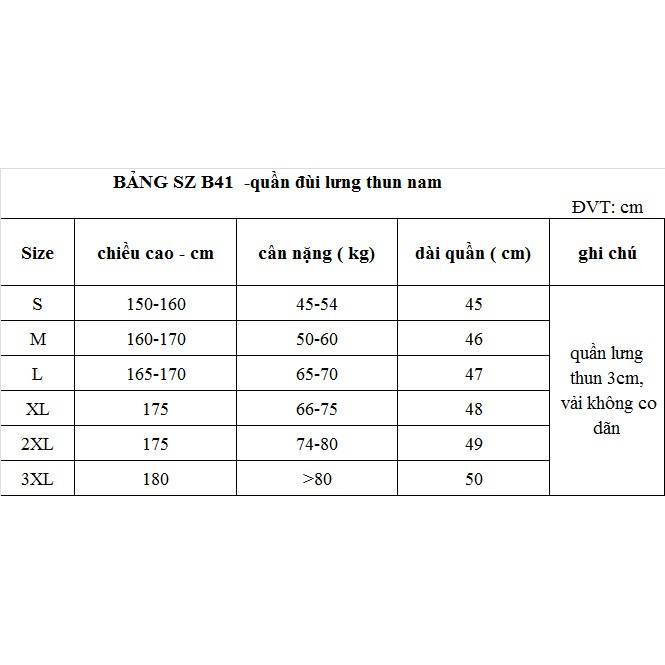 Rập quần đùi nam - Rập giấy in A0 mã B41 ( Bản vẽ) (BẢN VẼ)