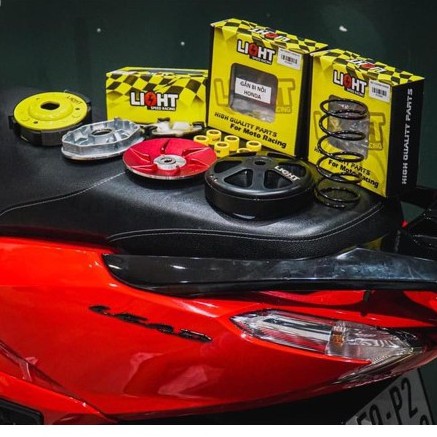 Combo nồi xe tay ga LIGHT SPEED v3 AB 110 / CLICK 110 / VISION 2021 / SCOOPY CÁC ĐỜI