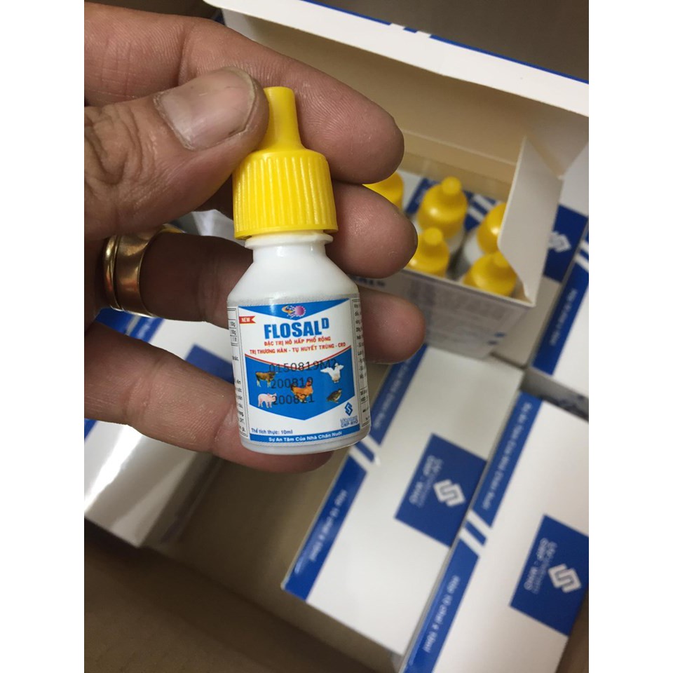 [HCM]Vitamins cho gà Flosat D - Hop 10 Chai