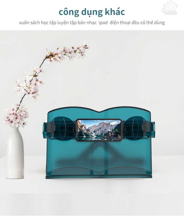 Smart Store - GIÁ ĐỠ ĐỌC SÁCH ĐA NĂNG 180° SmartPhone Tablet Design