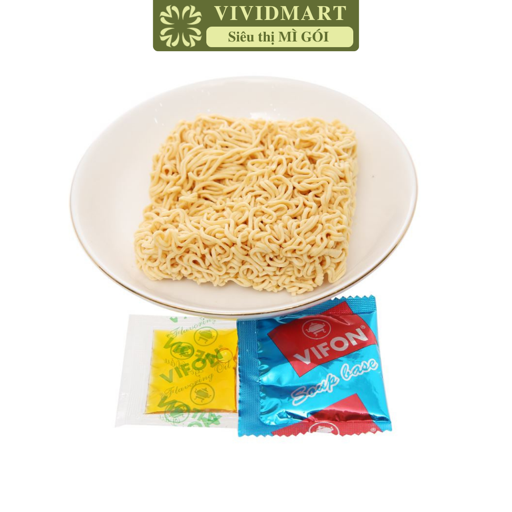 [SET 10 GÓI] - VIFON - Mì gà tím Vifon, Mì Vifon gà tím, Mì gà Vifon gà tím, Mì gói gà tím ăn liền Vifon mì ăn liền (75g/gói)