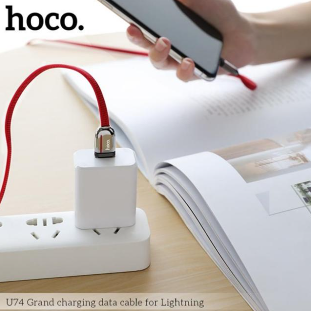 [BH 12 Tháng] Dây Cáp Sạc Nhanh Lightning/MicroUSB/TypeC Hoco U74