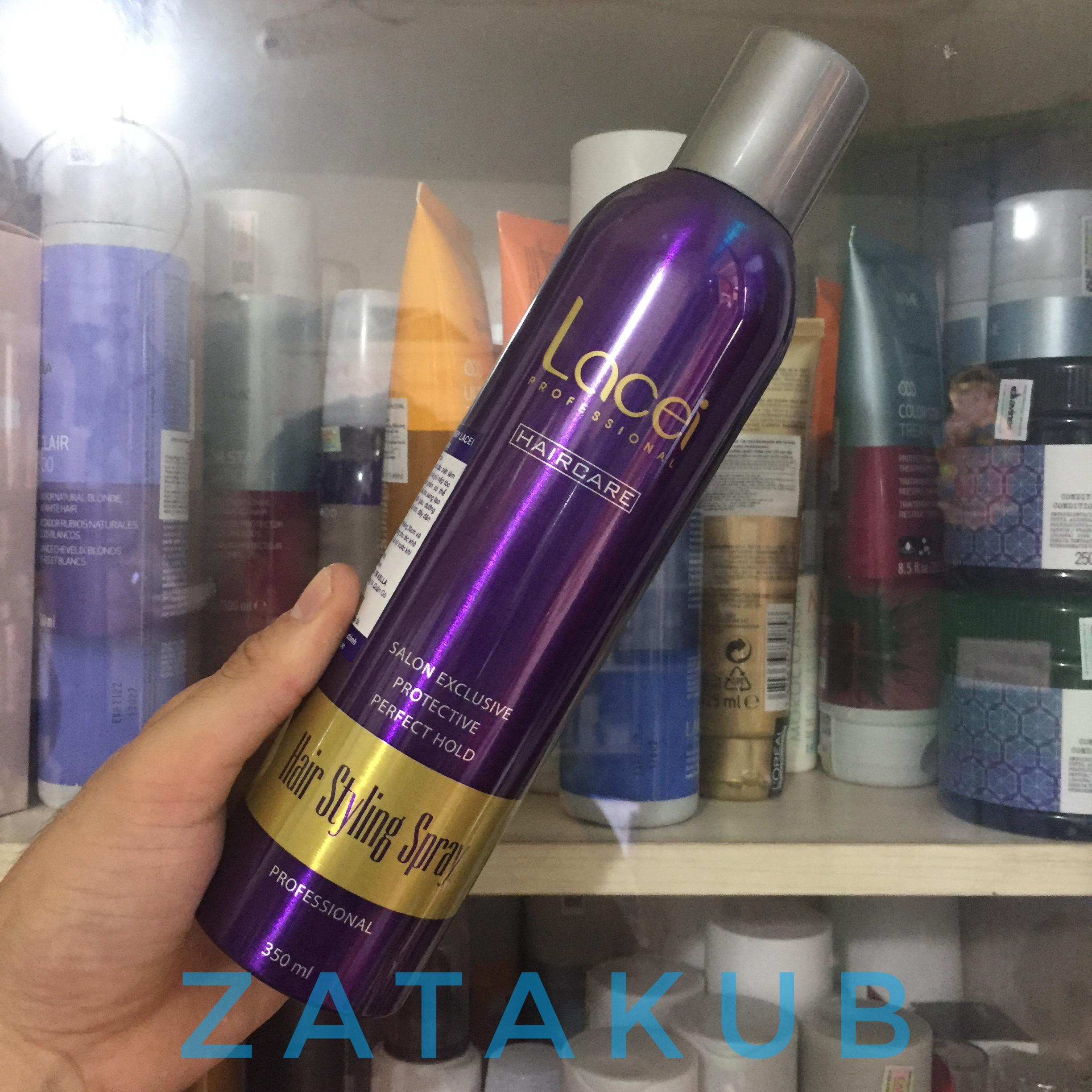 Keo xịt bóng tóc lacei hair styling spray 350ml