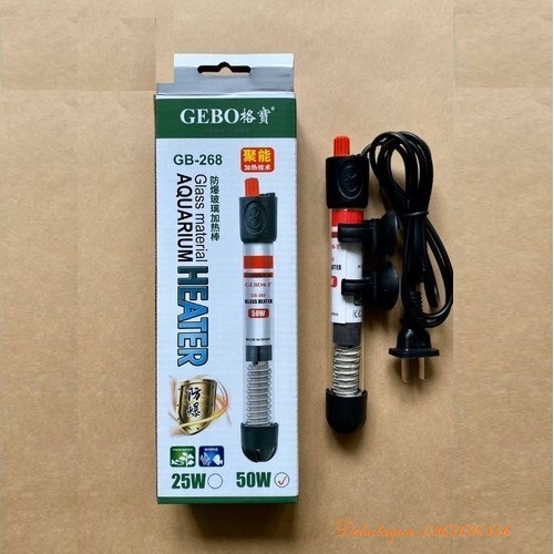 SƯỞI BỂ CÁ GEBO-268 50W / 75W / 100W / 150W / 200W