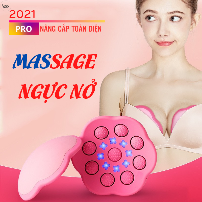 [Hiệu Quả Trong 2 Tuần]Máy Massage Ngực Nở Dụng Cụ Massage Và Trị Liệu Nâng Ngực Breo Market FT-088 An Toàn Cho Da nhập khẩu