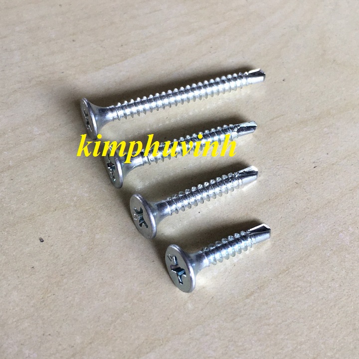 100 con - 3cm VÍT TỰ KHOAN - VÍT SÀN ĐUÔI CÁ