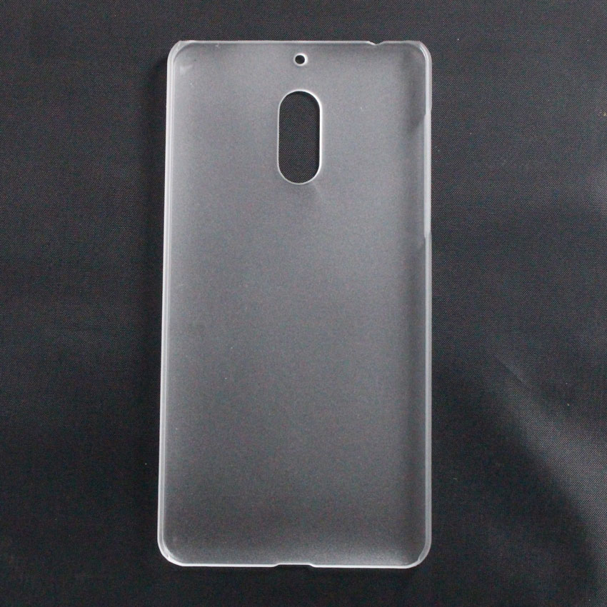 Ốp lưng cho Nokia 6 nhựa cứng nhám trong