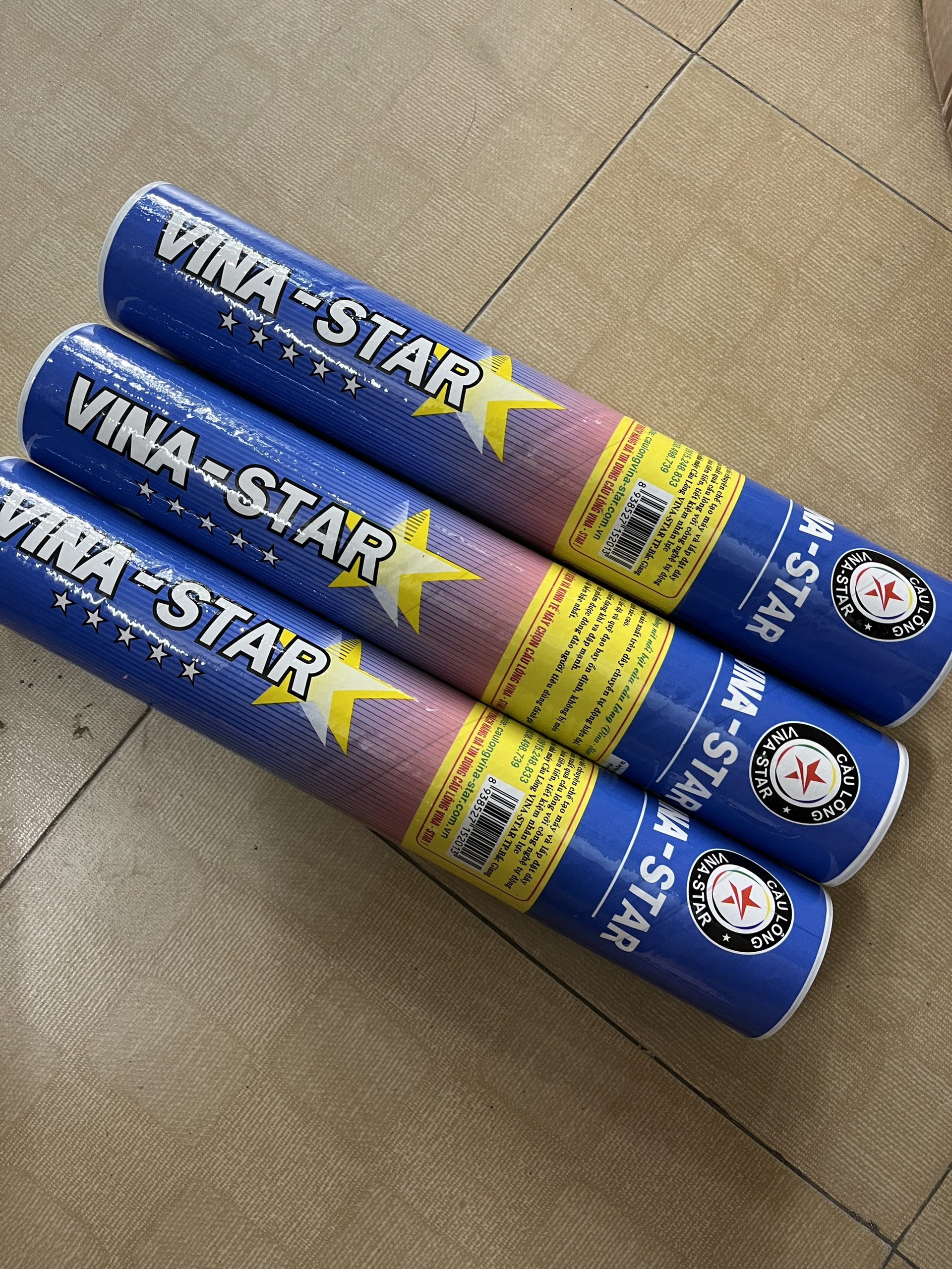 ỐNG CẦU LÔNG VINA STAR XANH LOẠI 2